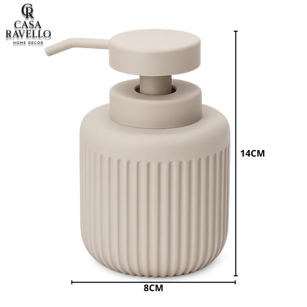 Dispenser para Sabonete em Cerâmica - Bianco Puro