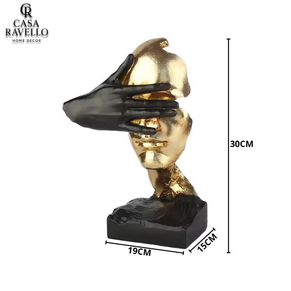 Estátua Decorativa em Resina - Essenza Velata