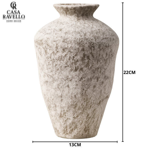 Vaso Decorativa em Cerâmica e Porcelana - Vaso Wabi Sabi