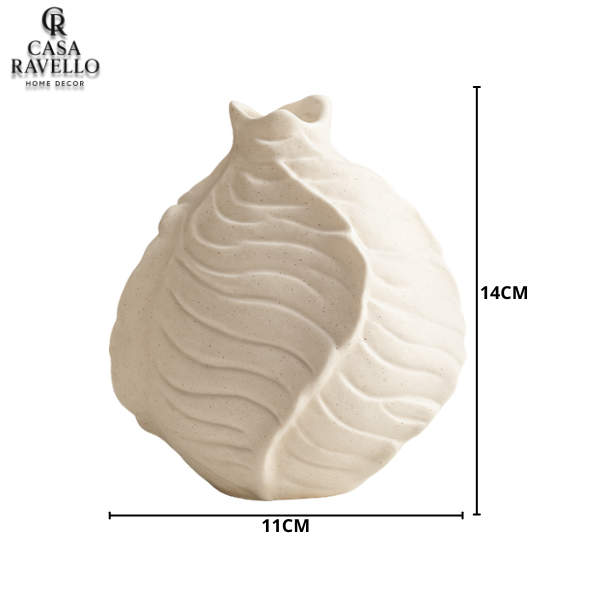 Vaso Decorativo em Cerâmica - Vaso Luma