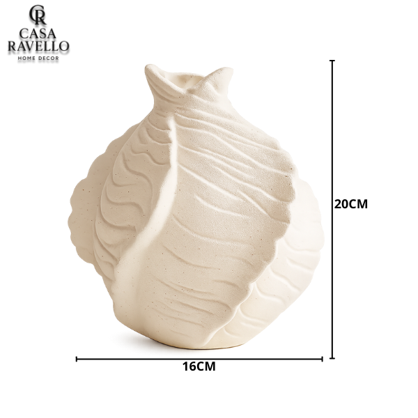 Vaso Decorativo em Cerâmica - Vaso Luma