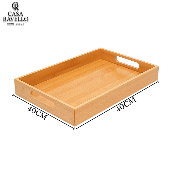 Bandeja em Bambu - Legno Chiaro