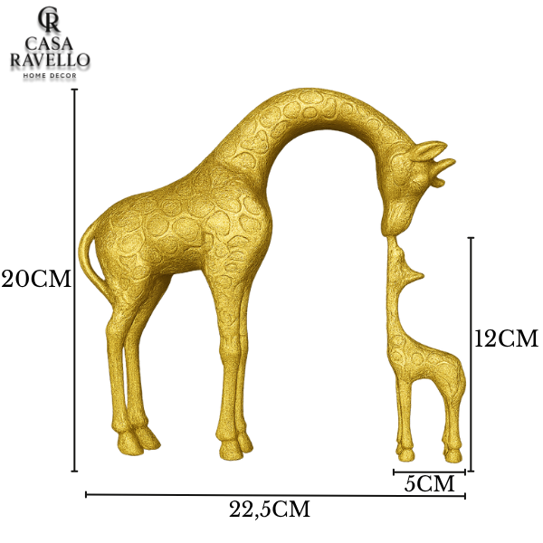 Amore di Savana - Estátua decorativa em Resina