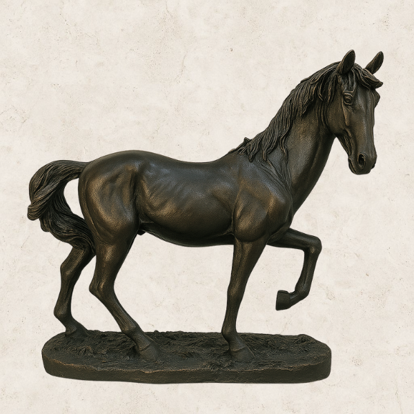 Cavallo Fiero - Estátua decorativa em Resina