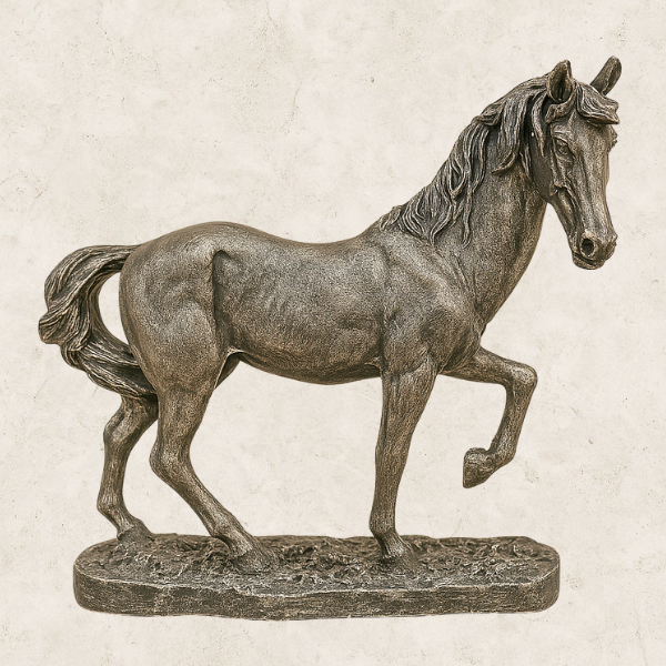 Cavallo Fiero - Estátua decorativa em Resina