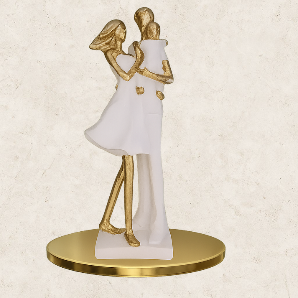 União Dourada - Estátua decorativa em Gesso