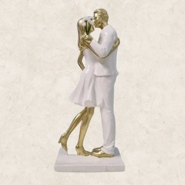 Promessa Eterna - Estátua decorativa em Gesso
