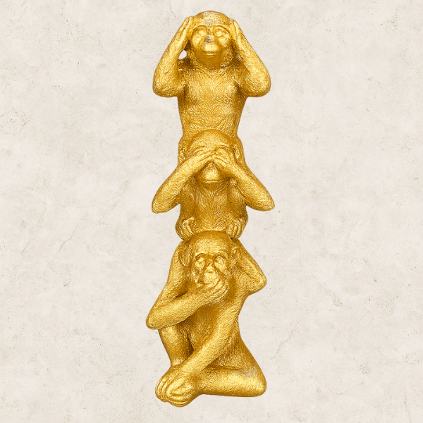 Coluna da Sabedoria - Estátua decorativa em Resina