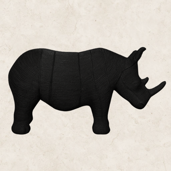 Rhino Regale - Estátua decorativa em Resina