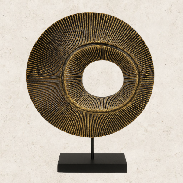 Escultura decorativa em Madeira - Espiral Plena