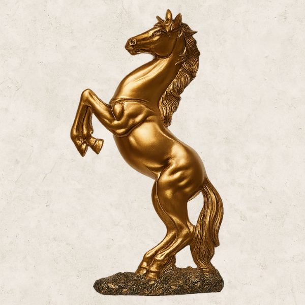 Estátua para decoração em Resina - Força Majestosa