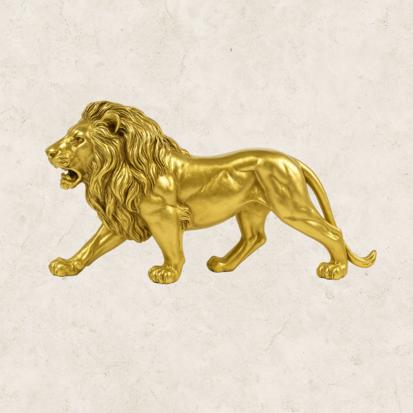 Leone Imperiale - Estátua decorativa em Resina