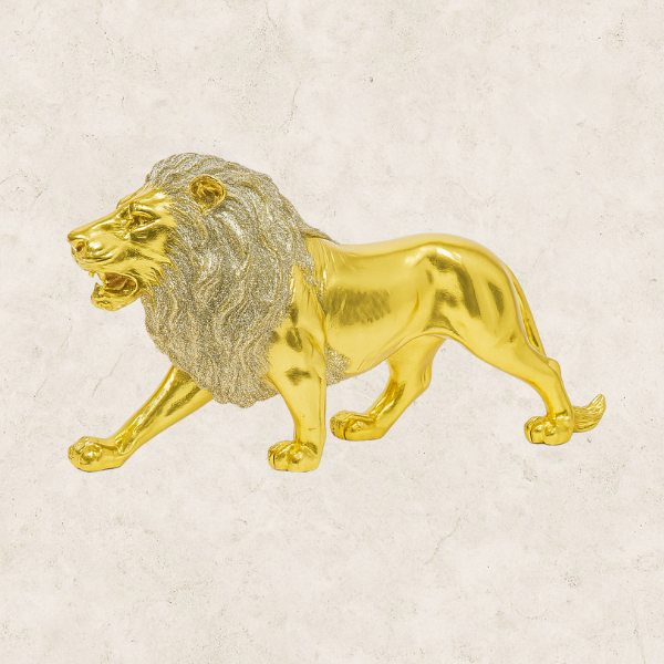 Leone Imperiale - Estátua decorativa em Resina