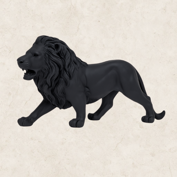 Leone Imperiale - Estátua decorativa em Resina