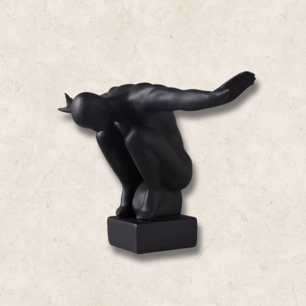 Estátua para decoração em Resina - Guardião da Ideias