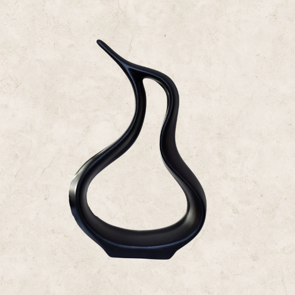 Escultura para decoração em Cerâmica - Fluxo Perfeito