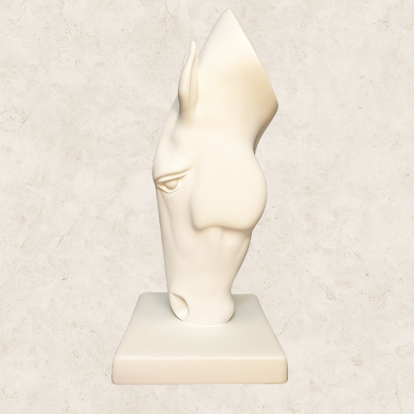 Traço do Vento - Estátua decorativa em Gesso