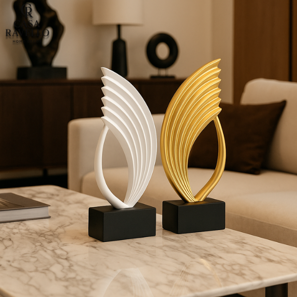 Escultura decorativa em Resina - Fiamma Serena