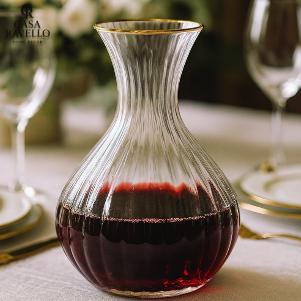 Decanter em Cristal - Onda di Cristallo
