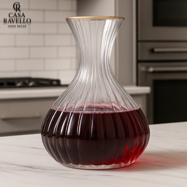 Decanter em Cristal - Onda di Cristallo