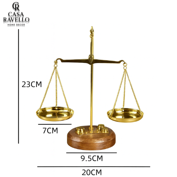 Escultura decorativa em Metal - Giustizia Antica