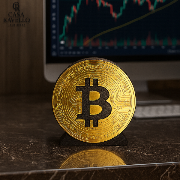 Escultura decorativa em Madeira - Nexus BTC