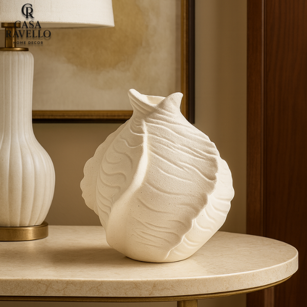 Vaso Decorativo em Cerâmica - Vaso Luma