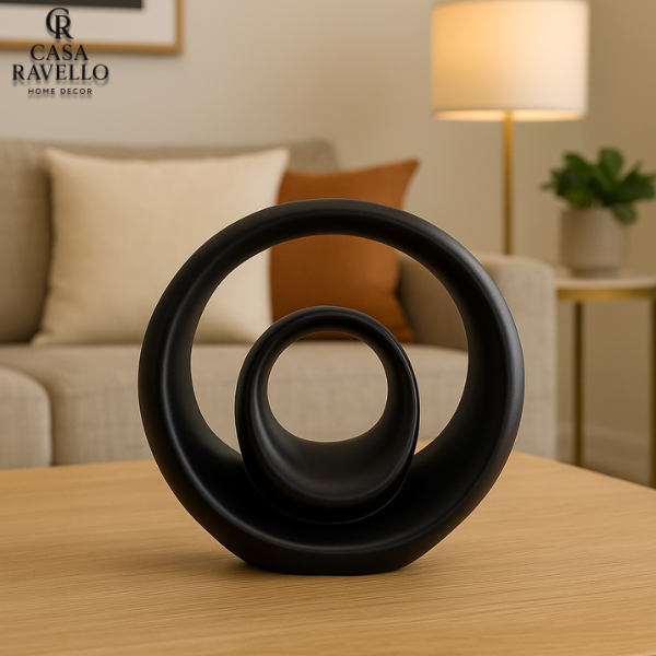 Escultura para decoração em Cerâmica - Harmonia Esférica