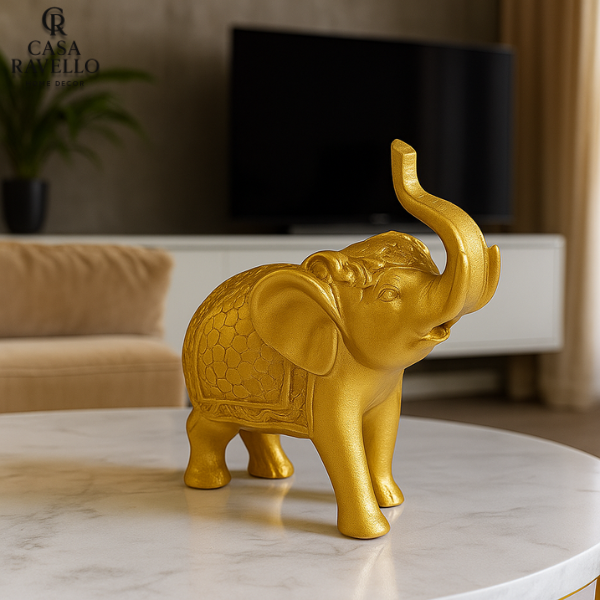 Elefante Tromb - Estátua decorativa em Resina