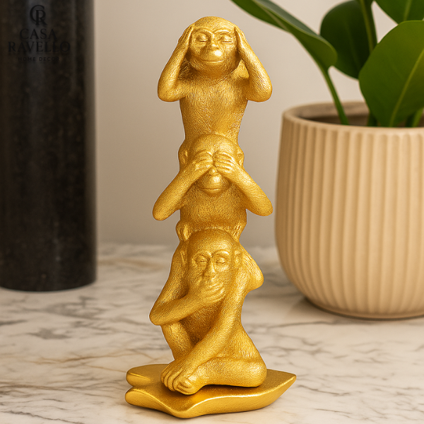 Coluna da Sabedoria - Estátua decorativa em Resina