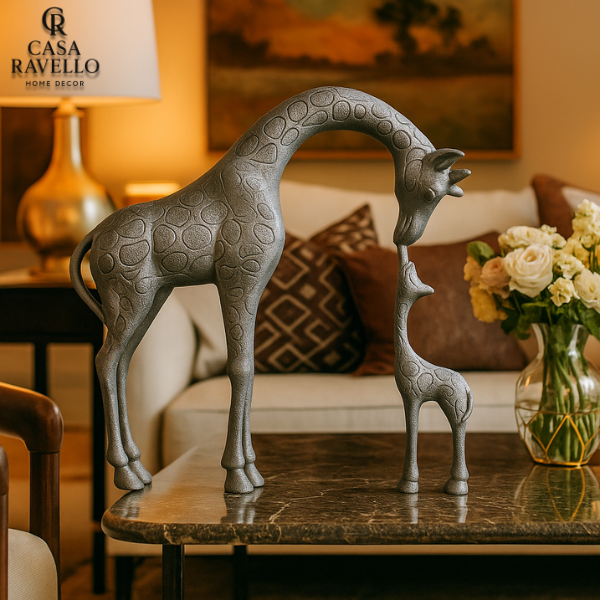 Amore di Savana - Estátua decorativa em Resina