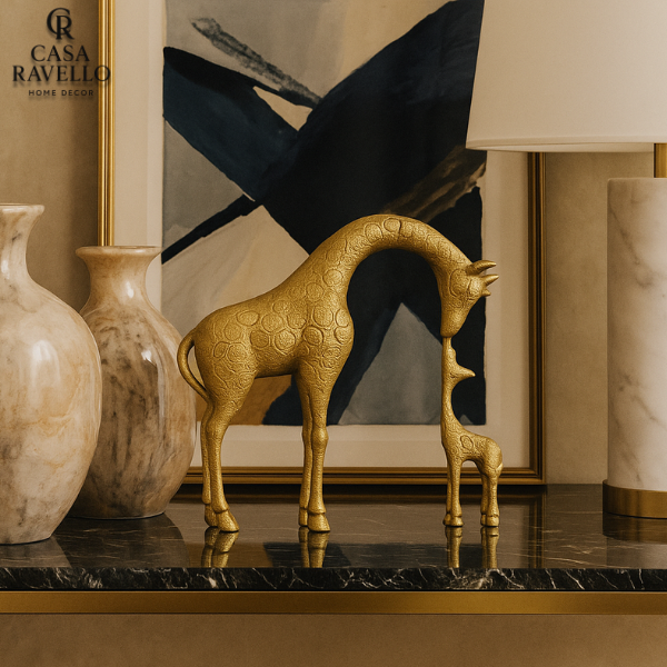 Amore di Savana - Estátua decorativa em Resina