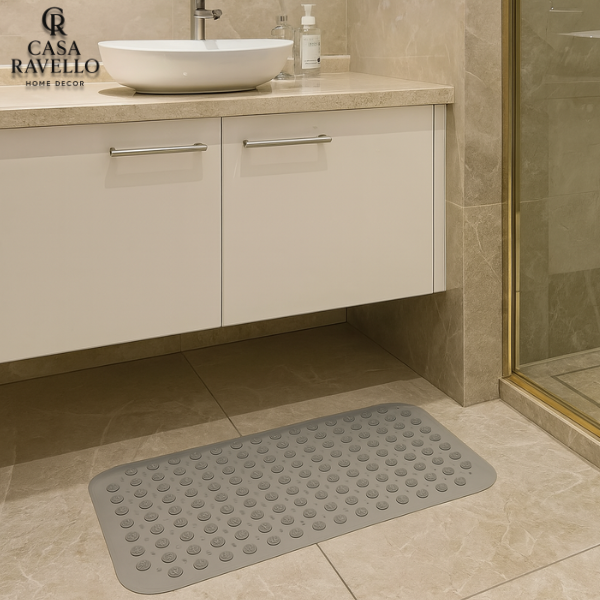 Tapete banheiro anti-derrapante em PVC - Soft Touch