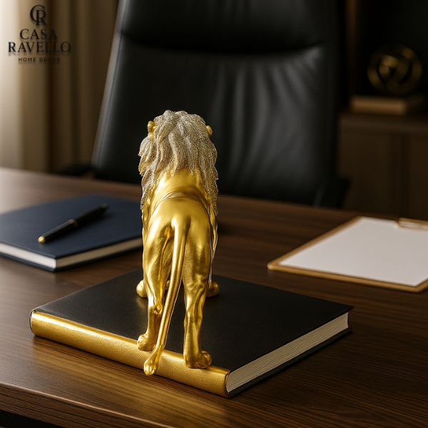 Leone Imperiale - Estátua decorativa em Resina