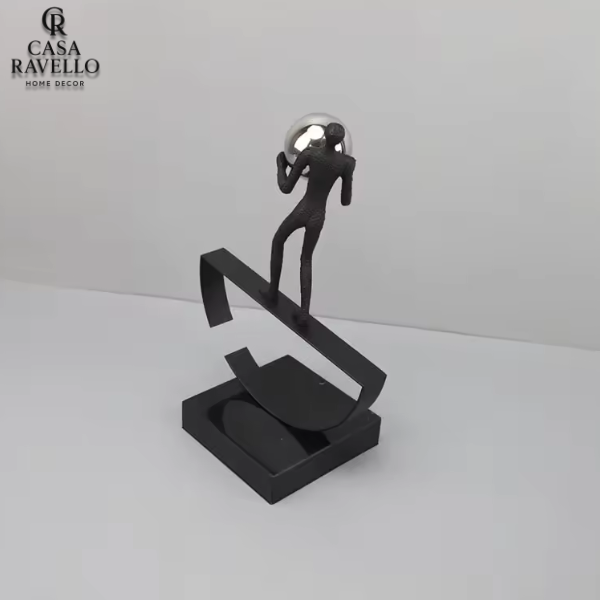 Estátua para decoração em Metal - Dinâmica Perfeita