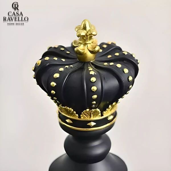 Trilogia Real – Esculturas decorativas de Xadrez