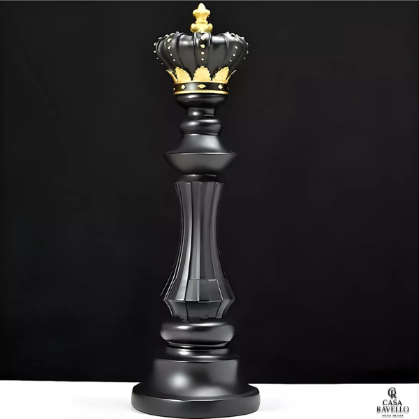 Trilogia Real – Esculturas decorativas de Xadrez
