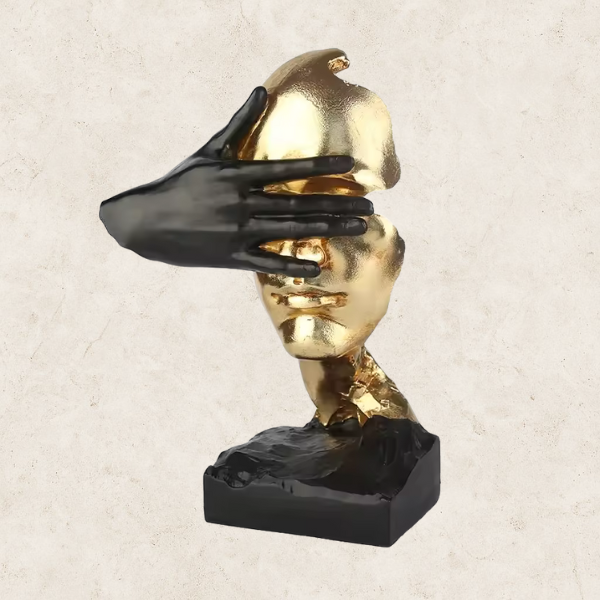 Estátua Decorativa em Resina - Essenza Velata