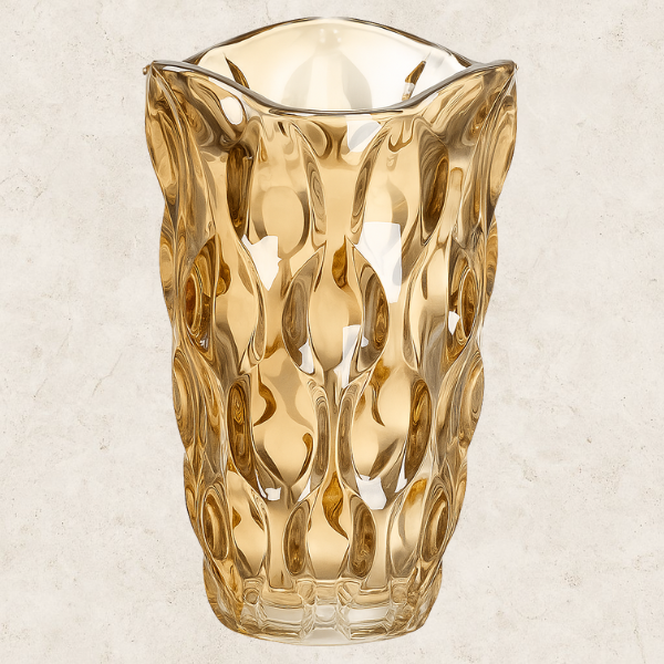 Vaso decorativo em Vidro Grosso - Aurora di Cristallo