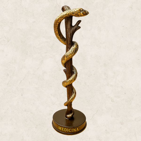 Estátua Medicina decorativa em Resina - Scala Vitae