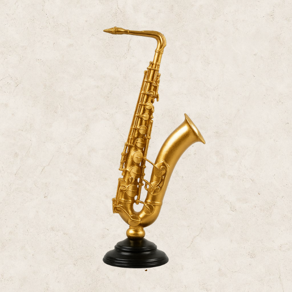 Sinfonia Dorata - Escultura decorativa em Resina
