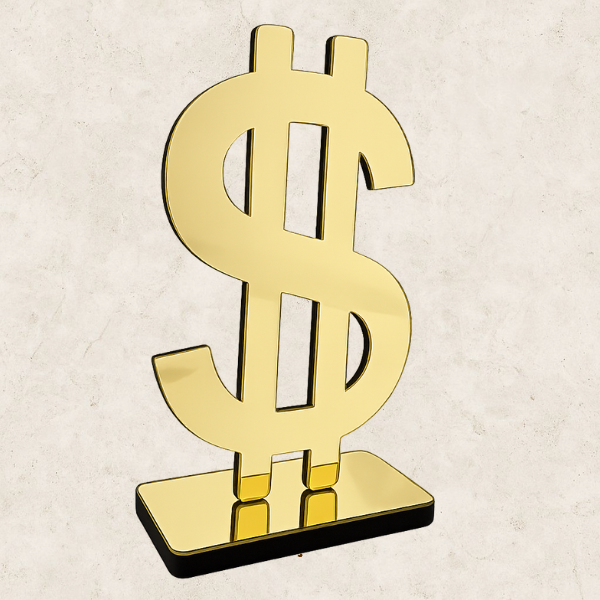 Escultura decorativa em Acrílico - Capitalé