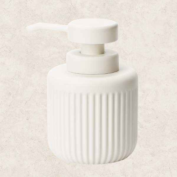 Dispenser para Sabonete em Cerâmica - Bianco Puro