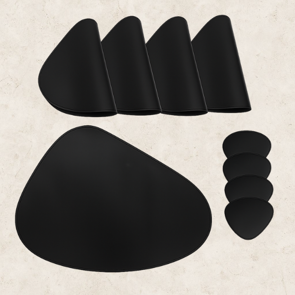 Kit Jogo Americano em Couro - Linea Calda