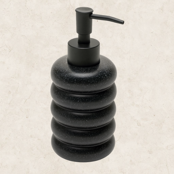 Dispenser para Sabonete em Cerâmica - Nero Orbita