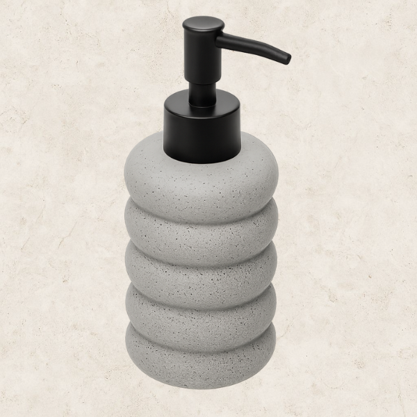 Dispenser para Sabonete em Cerâmica - Nero Orbita